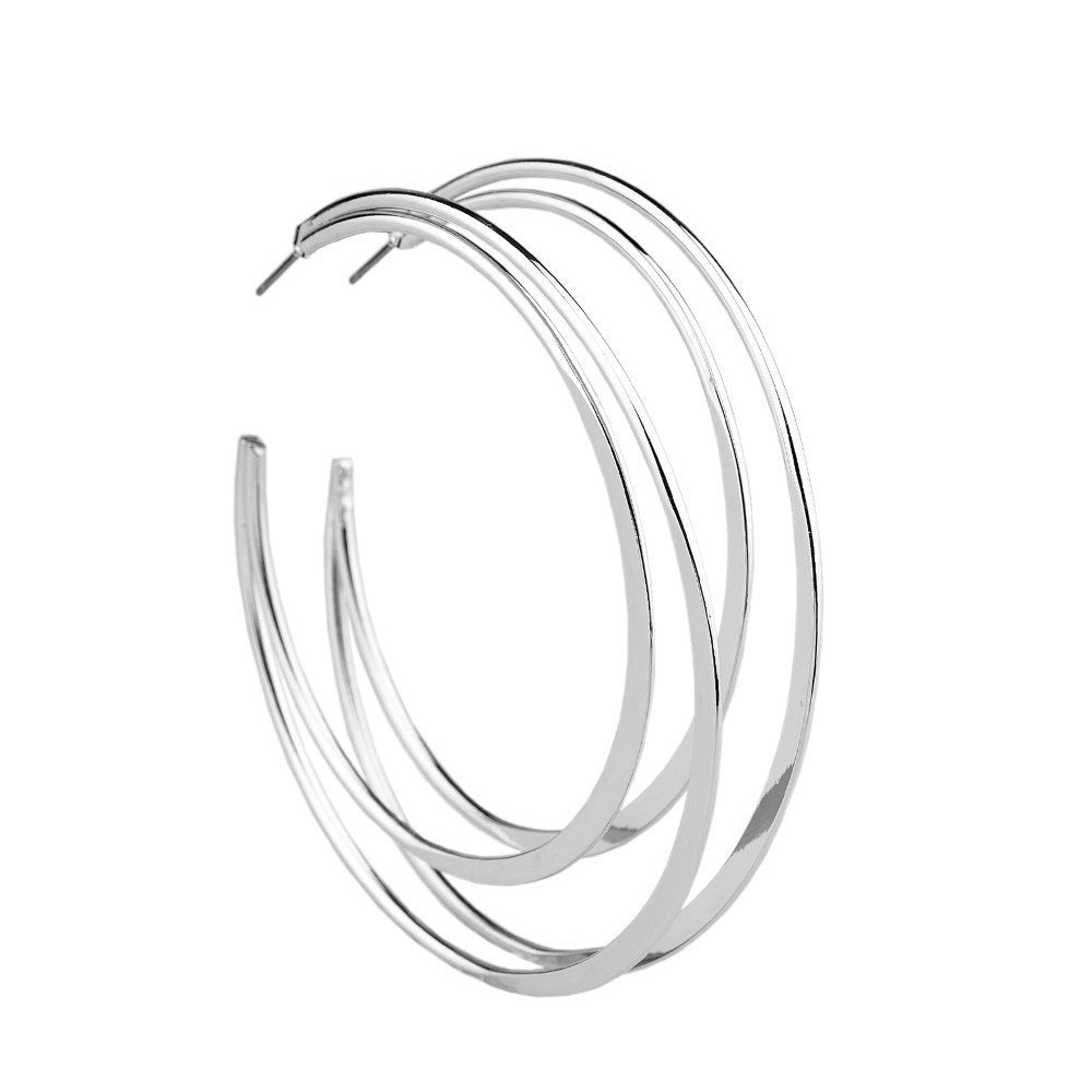 Hoop earrings: